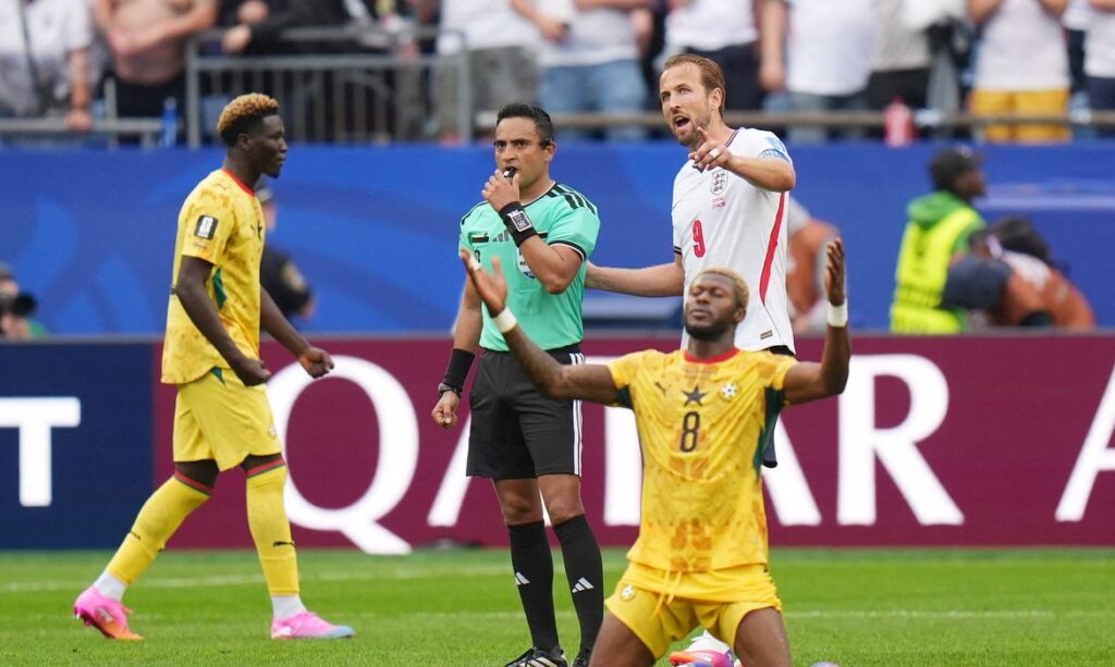 Futebol na Copa 2026: Gana resiste à pressão e empata com a Inglaterra em Boston