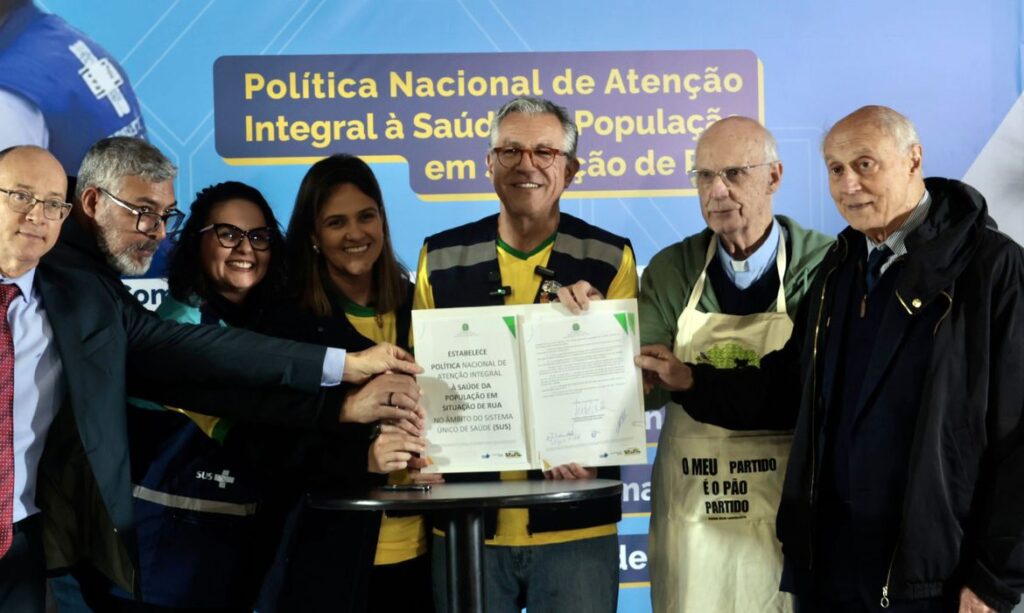 Ministério da Saúde expande atendimento e cuidado integral para população em situação de rua