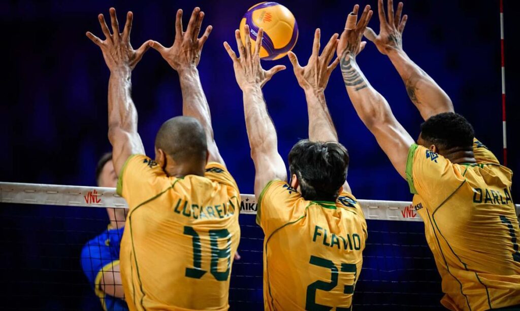 Vôlei masculino: Brasil enfrenta Itália em busca de reabilitação na Liga das Nações