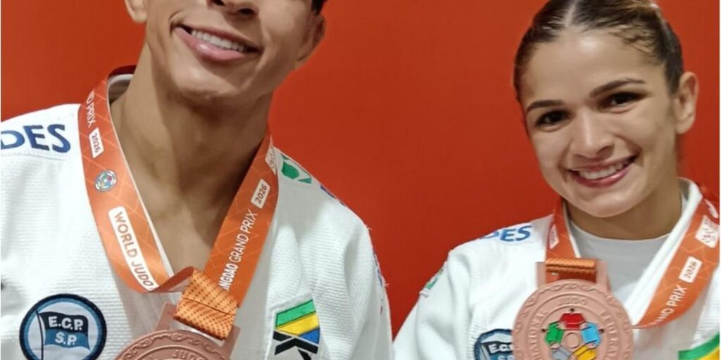 Judô brasileiro conquista dois bronzes na abertura do Grand Prix na China