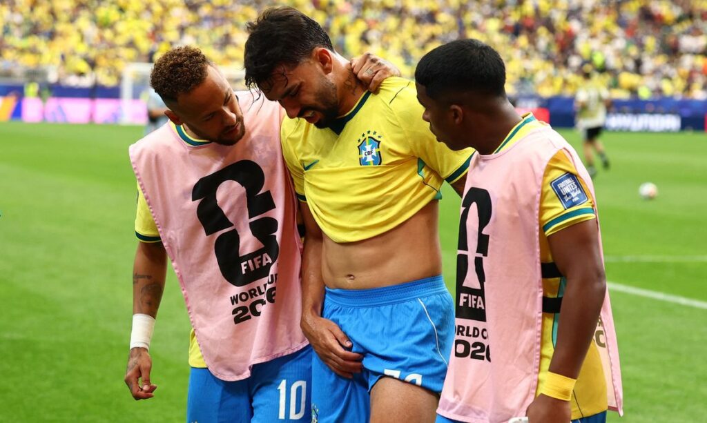 Lesão de Lucas Paquetá: meio-campo do Brasil preocupa para as oitavas da Copa 2026