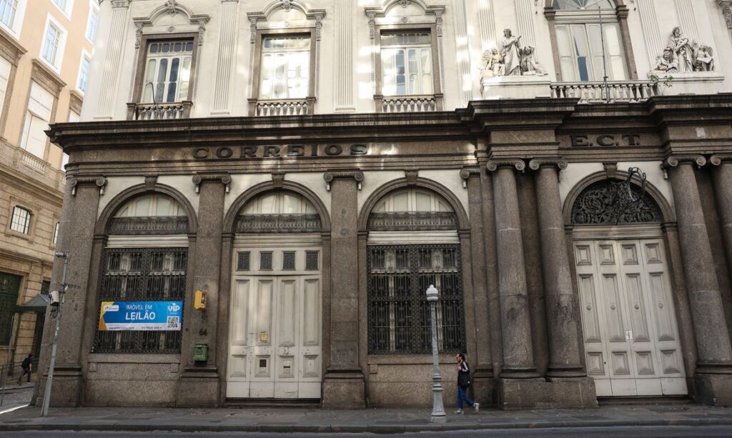 Antiga sede histórica dos Correios no centro do Rio de Janeiro vai a leilão