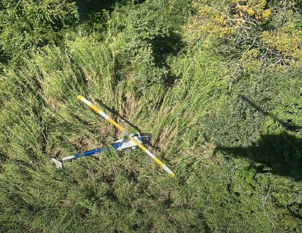 kg de cocaína é interceptado após perseguição aérea em Florínea Polícia Militar/Divulgação