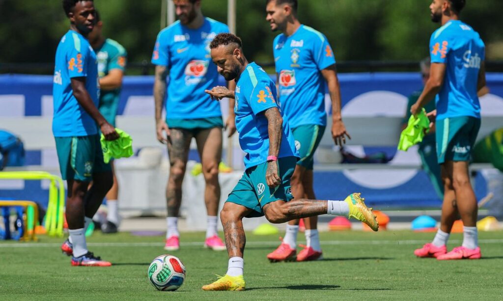 Seleção Brasileira enfrenta calor intenso em Nova Jersey na preparação para as oitavas da Copa