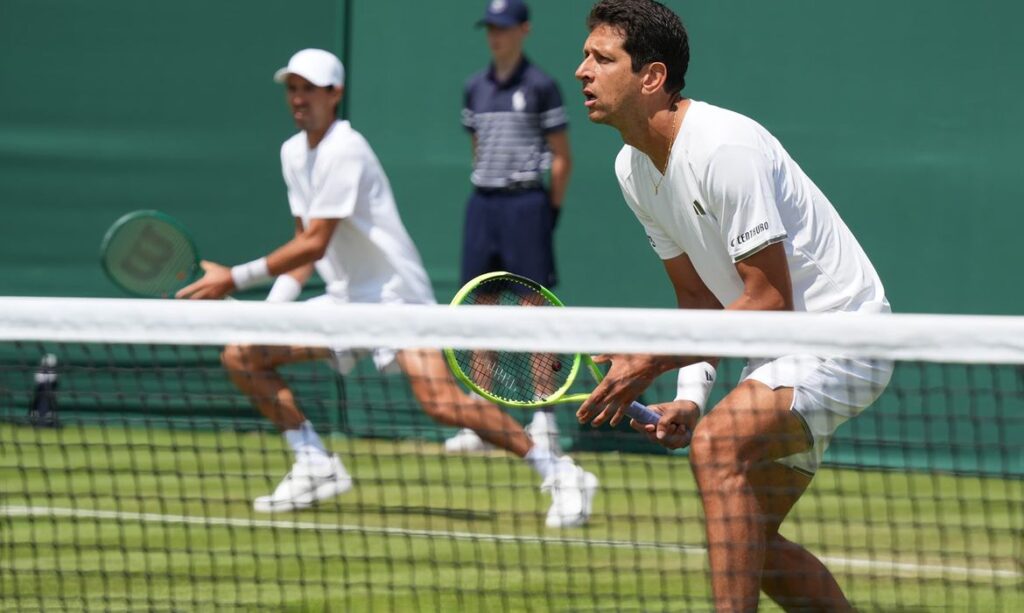 Brasileiros enfrentam desafios em Wimbledon com eliminações nas duplas masculinas