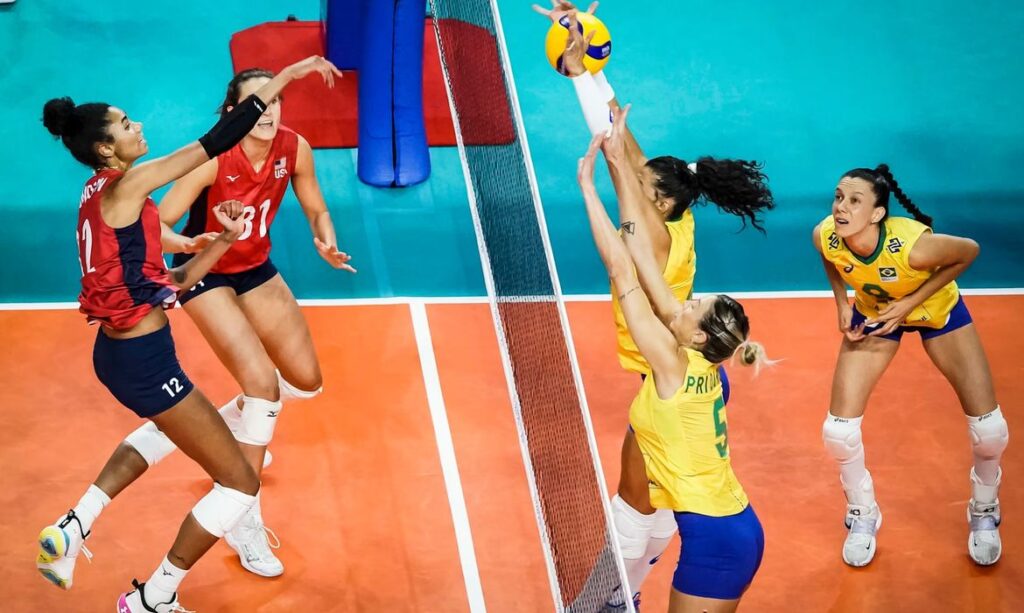 Vôlei Feminino Brasil: Seleção é superada pelos EUA e encerra fase classificatória da VNL