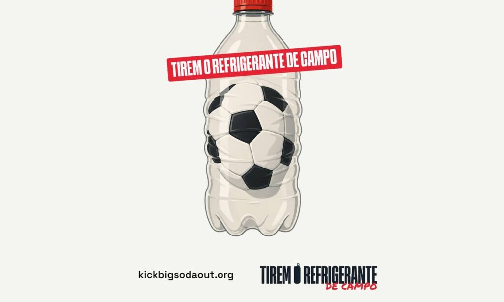 Campanha global pressiona Fifa por Copa do Mundo sem patrocínio de refrigerantes