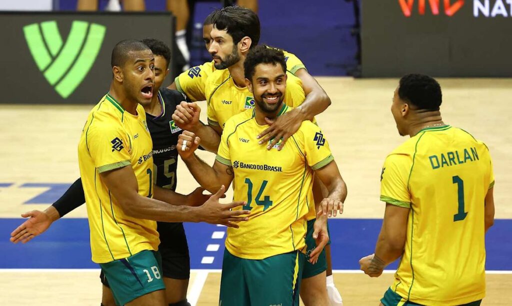 Seleção brasileira de vôlei masculino define elenco para semana decisiva da Liga das Nações