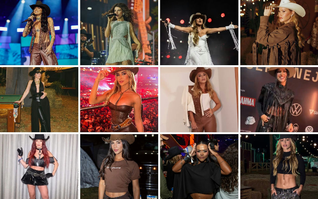 Barretos 2026: looks de famosas roubam a cena e público vota no favorito