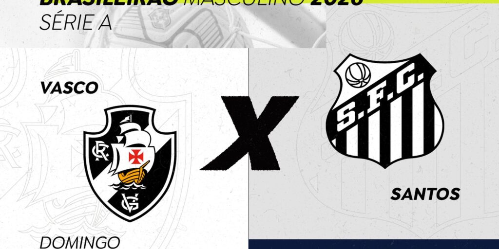 Rádio Nacional transmite confronto decisivo entre Vasco e Santos pelo Brasileirão 2026