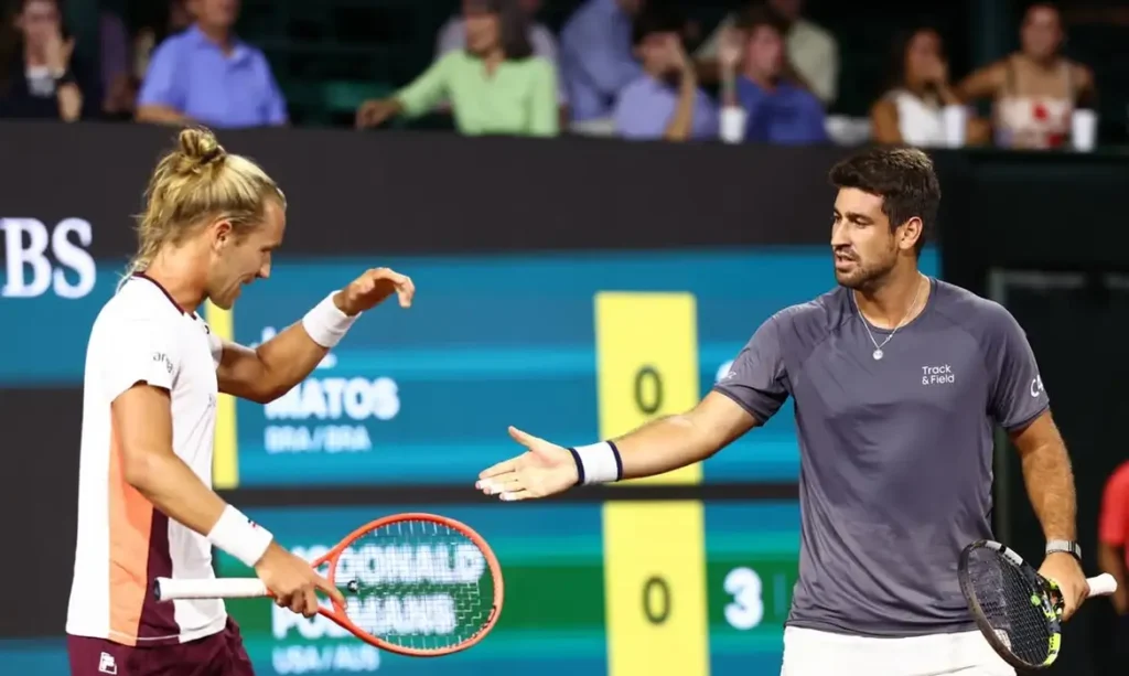 Tênis brasileiro em alta: Matos e Luz avançam à semifinal de duplas em Cincinnati