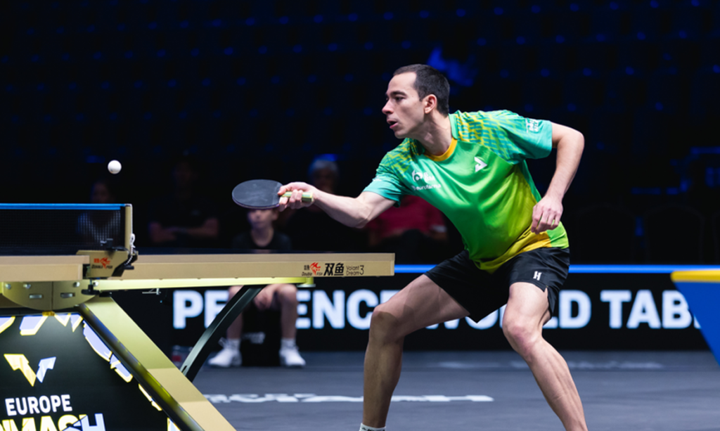 Tênis de mesa: Hugo Calderano brilha na Suécia e avança às oitavas do Europe Smash
