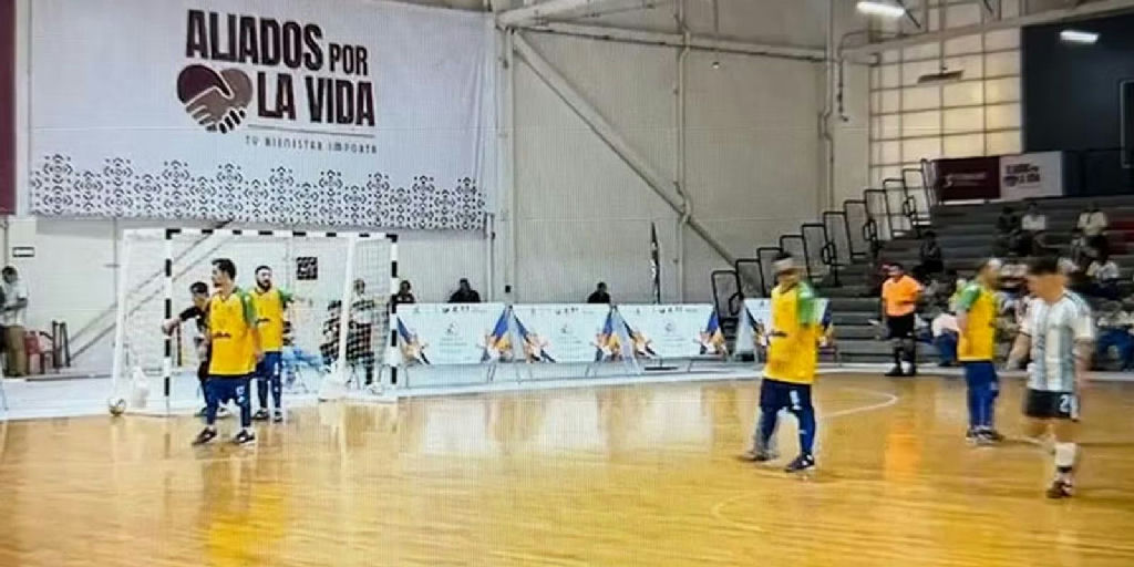 Brasil conquista tetracampeonato mundial de futsal down com goleada histórica sobre a Argentina