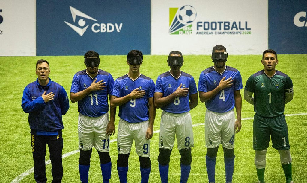 Futebol de cegos: Brasil enfrenta Costa Rica em São Paulo pela semifinal da Copa América