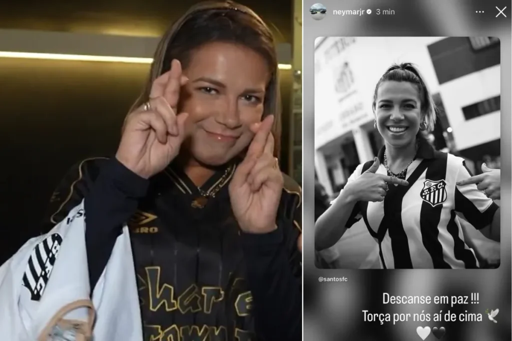 Naty Potira: a influencer do Santos que ‘travou’ ao ser abordada por Neymar e inspirou a todos