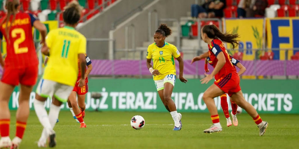 Seleção Feminina Sub-20 do Brasil se despede da Copa do Mundo após revés para a Espanha