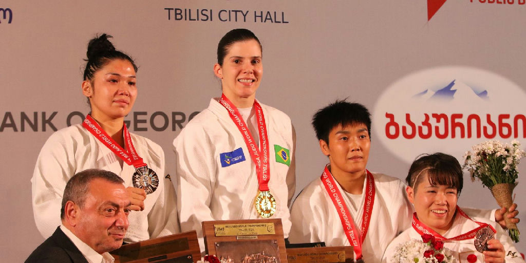 Três ouros marcam a participação do Brasil no Mundial Paralímpico de Judô