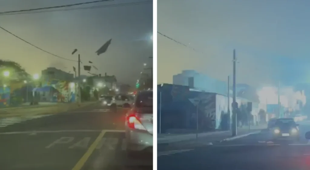 Vendaval e fortes chuvas deixam rastro de destruição no interior de São Paulo