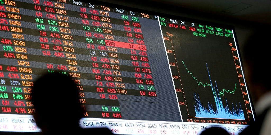 Mercado financeiro brasileiro celebra primeiro turno com dólar em queda e bolsa em alta recorde