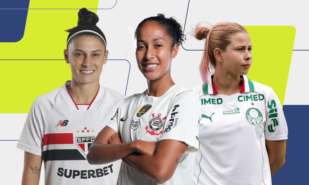 Três finalistas ao prêmio de melhor lateral-direita do futebol feminino são reveladas