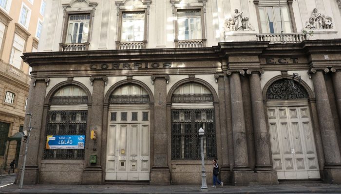 Antiga sede histórica dos Correios no centro do Rio de Janeiro vai a leilão