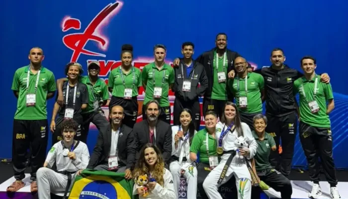 Brasil conquista quatro medalhas no Grand Prix de parataekwondo em Muju