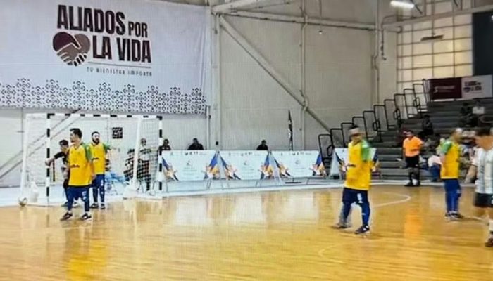 Brasil conquista tetracampeonato mundial de futsal down com goleada histórica sobre a Argentina