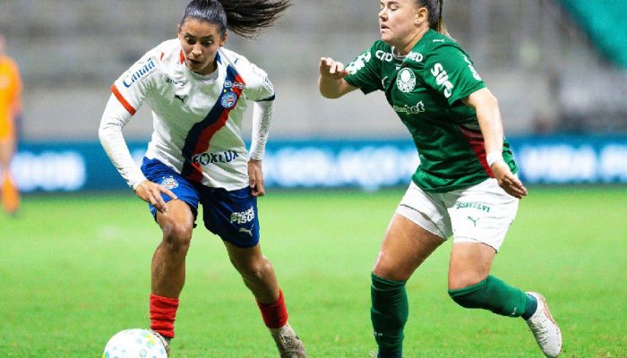 Com 1 a 1, Bahia e Palmeiras adiam decisão nas quartas do Brasileirão Feminino