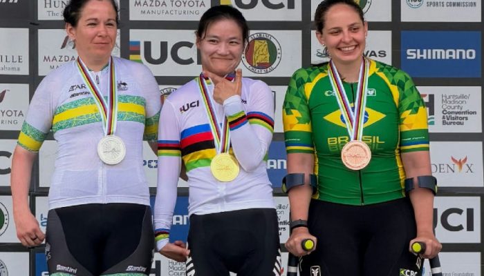 Com cinco medalhas, Brasil conclui participação no Mundial de paraciclismo em Huntsville