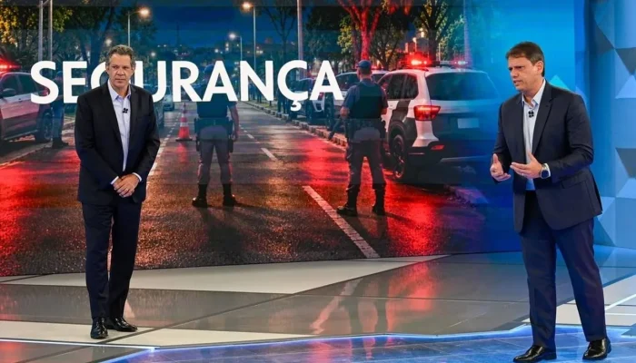 Debate na Globo: Tarcísio e Haddad confrontam visões para o futuro de São Paulo
