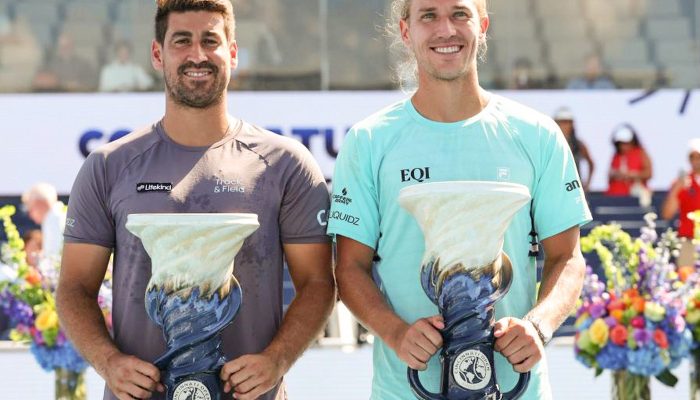 Dupla brasileira Matos e Luz conquista bicampeonato seguido de Masters 1000 em Cincinnati