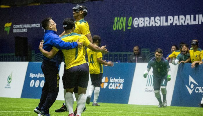 Futebol de cegos: Brasil vence Costa Rica e decide título da Copa América