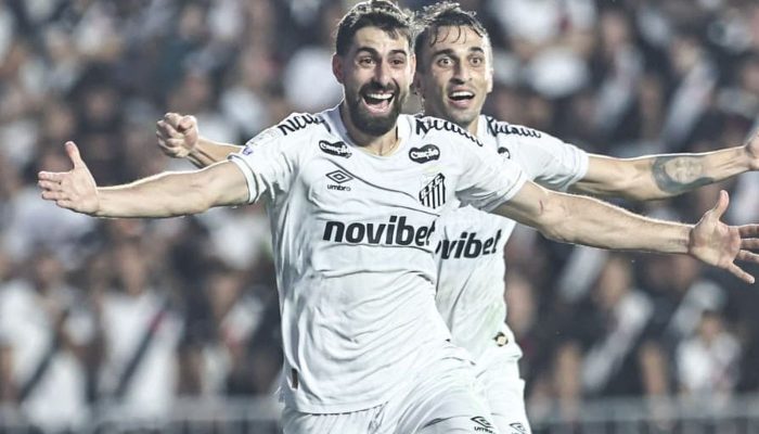 Goleada do Santos sobre o Vasco no Brasileirão tira o Peixe da zona de rebaixamento