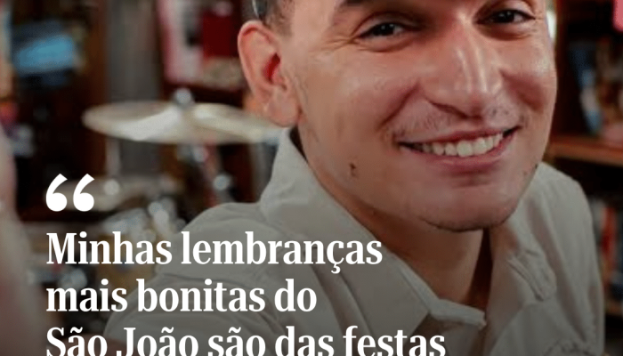 São João: João Gomes destaca a beleza das festas simples do interior em suas memórias