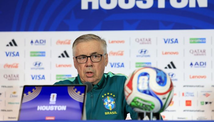 Ancelotti mantém mistério sobre escalação do Brasil para as oitavas de final da Copa