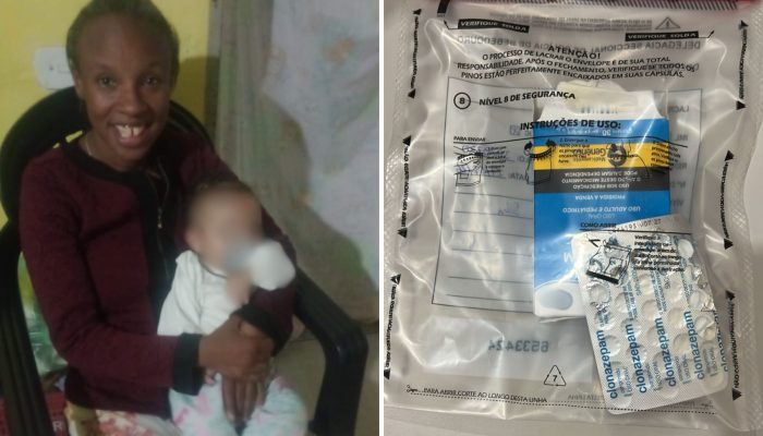 suspeita de dar clonazepam, medicamento de uso controlado, aos três filhos, entr
