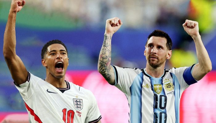 Argentina e Inglaterra chegam com força máxima para a semifinal da Copa nesta quarta-feira