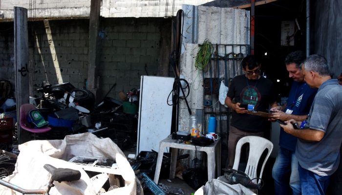 Fiscalização em Praia Grande fecha seis ferros-velhos em ação contra receptação de materiais