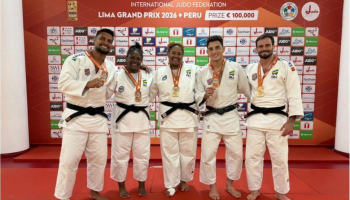 Judô brasileiro conquista título geral no Grand Prix de Lima com 11 medalhas