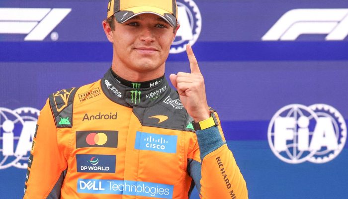 Lando Norris garante pole na Holanda e Gabriel Bortoleto parte da nona colocação