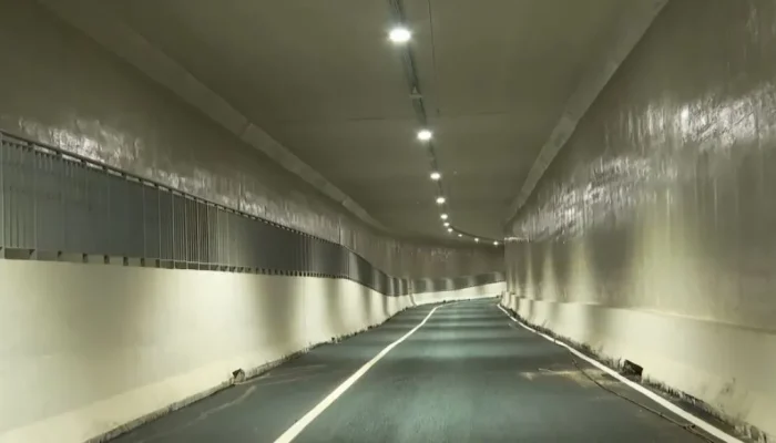 Manutenção e drenagem de água provocam interdição de túnel entre avenidas em Ribeirão Preto