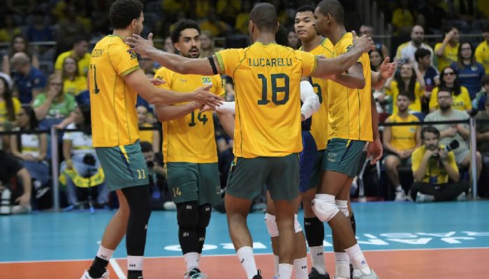 Seleção brasileira de vôlei masculino garante vaga no Mundial de 2027 após vitória sobre a Venezuela