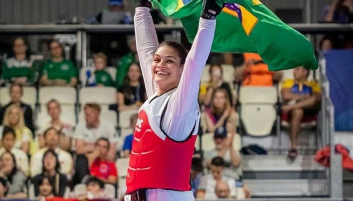 Taekwondo: Maria Clara Pacheco brilha em Paris e fatura terceiro ouro no Grand Prix