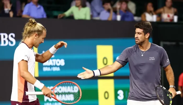 Tênis brasileiro em alta: Matos e Luz avançam à semifinal de duplas em Cincinnati