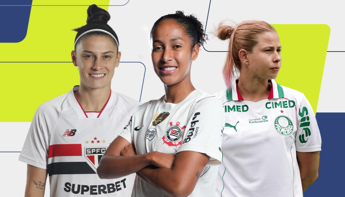 Três finalistas ao prêmio de melhor lateral-direita do futebol feminino são reveladas