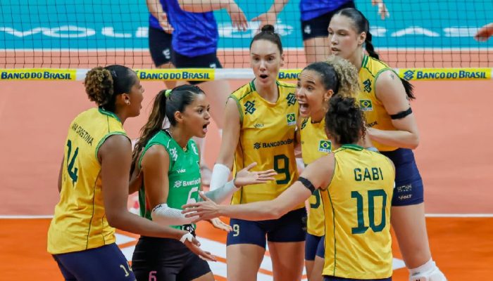 Vôlei feminino: Brasil vence Chile e decide vaga olímpica contra Argentina no Maracanãzinho